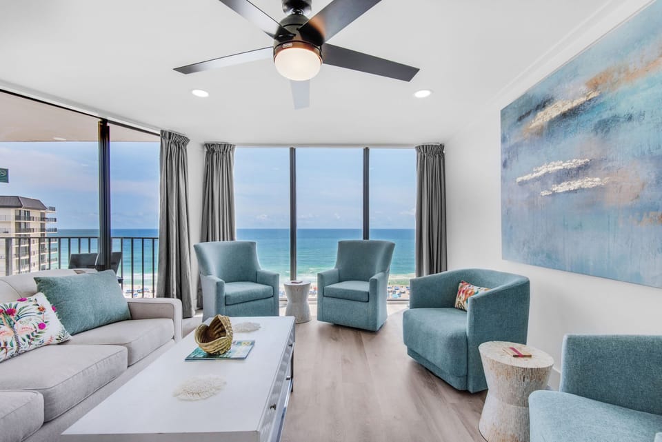 Living area with gorgeous views