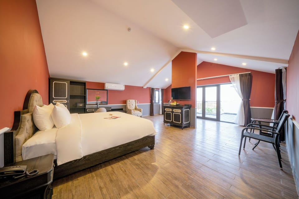 Deluxe Triple Room, Balcony, Beach View | Beach/ocean view