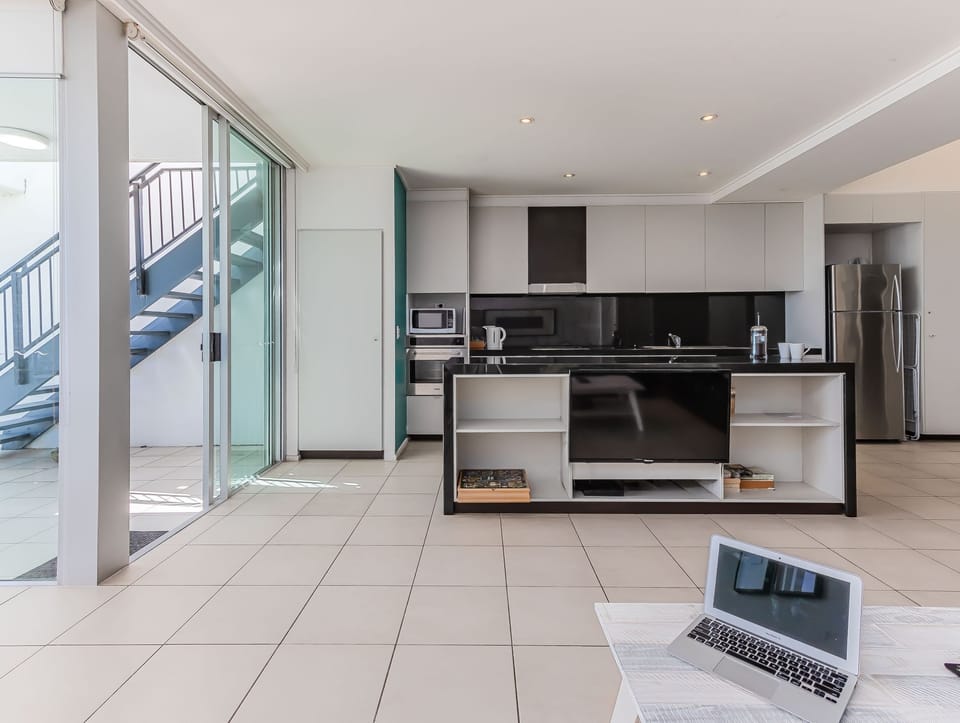 Luxury Apartment, 3 Bedrooms, Sea View, Oceanfront | Private kitchen | Toaster, cleaning supplies, freezer