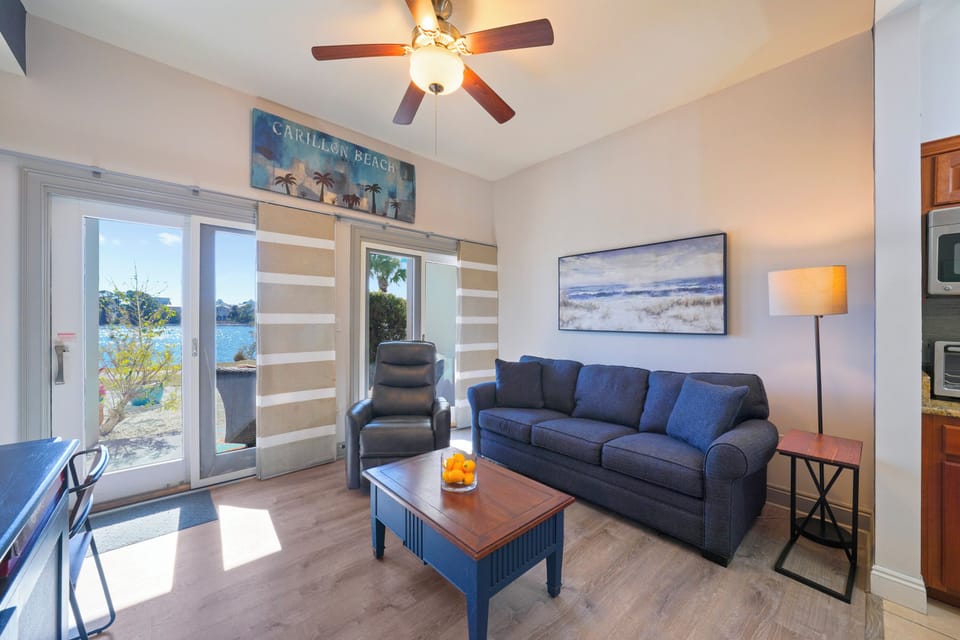 Welcome to Carillon Beach Inn unit 110 on the first floor.  