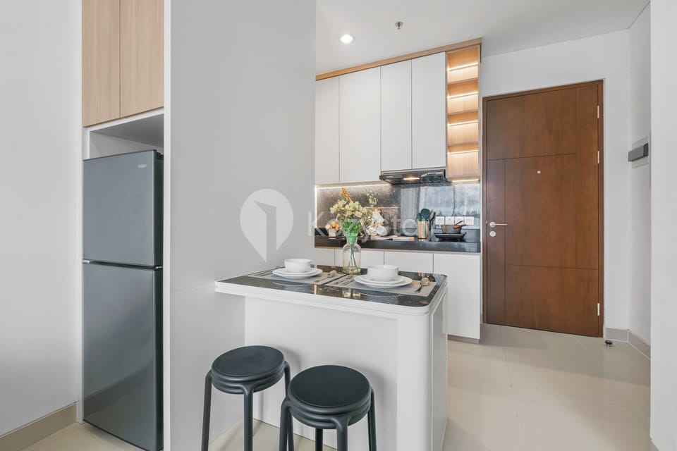 Apartment, 1 Bedroom, City View | Private kitchen