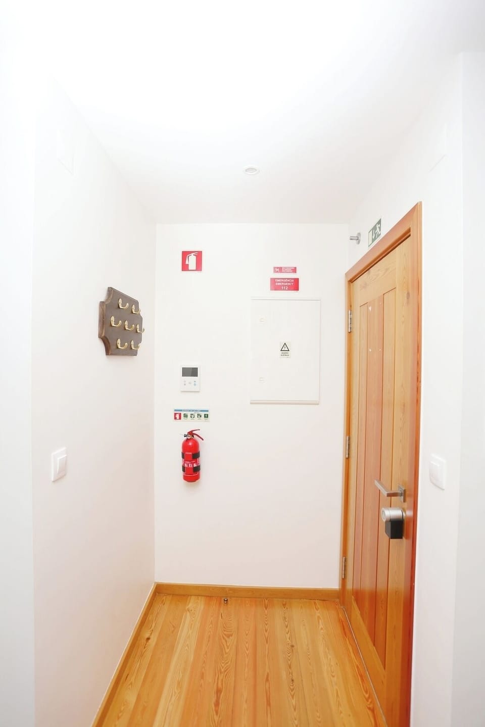 Entry hall of the apartment