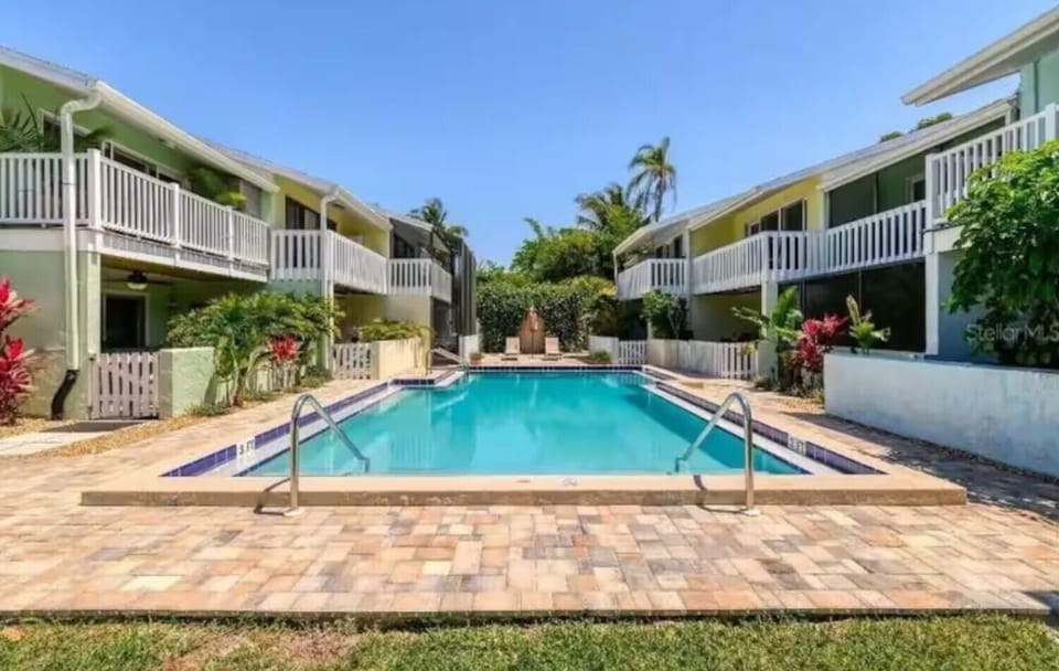 Community heated pool. 