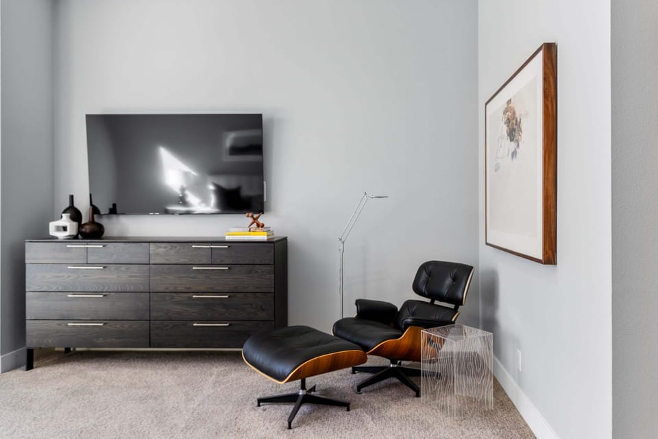 Primary bedroom captain's chair