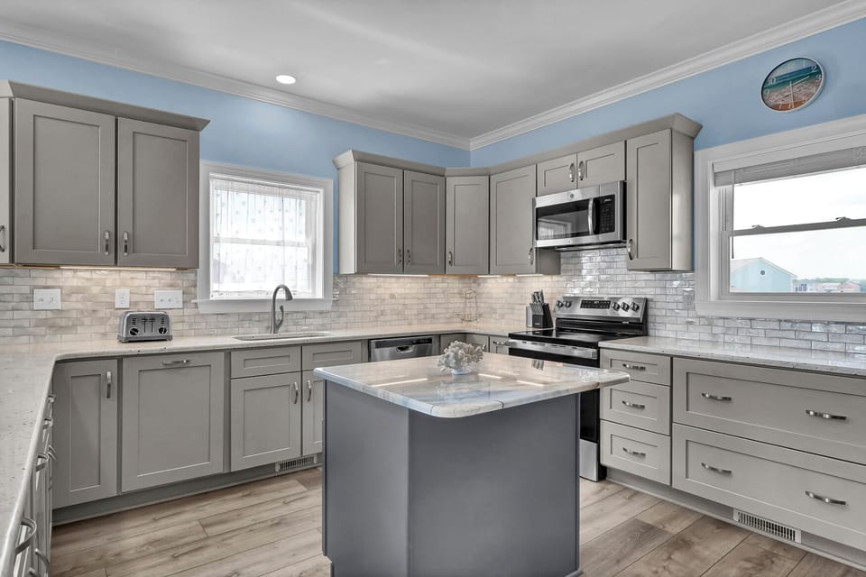 Fully equipped kitchen