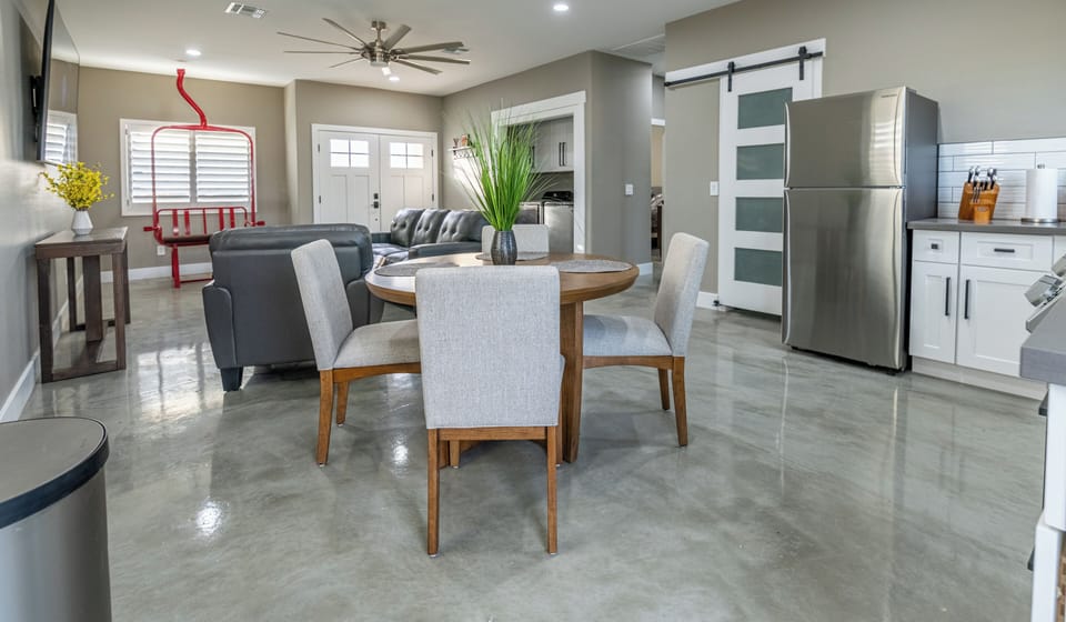 Living and dining