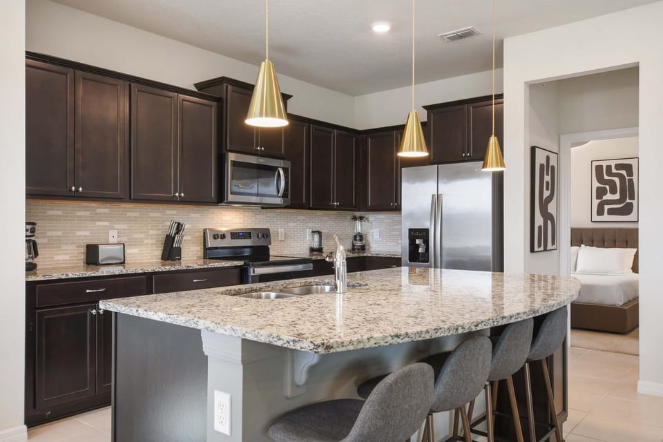 House, Multiple Beds, Pool Access (1180AB WIR) | Private kitchen | Coffee/tea maker