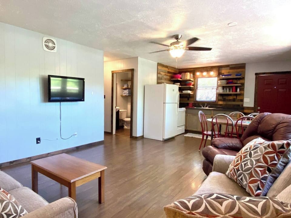 Inside two bedroom cabin