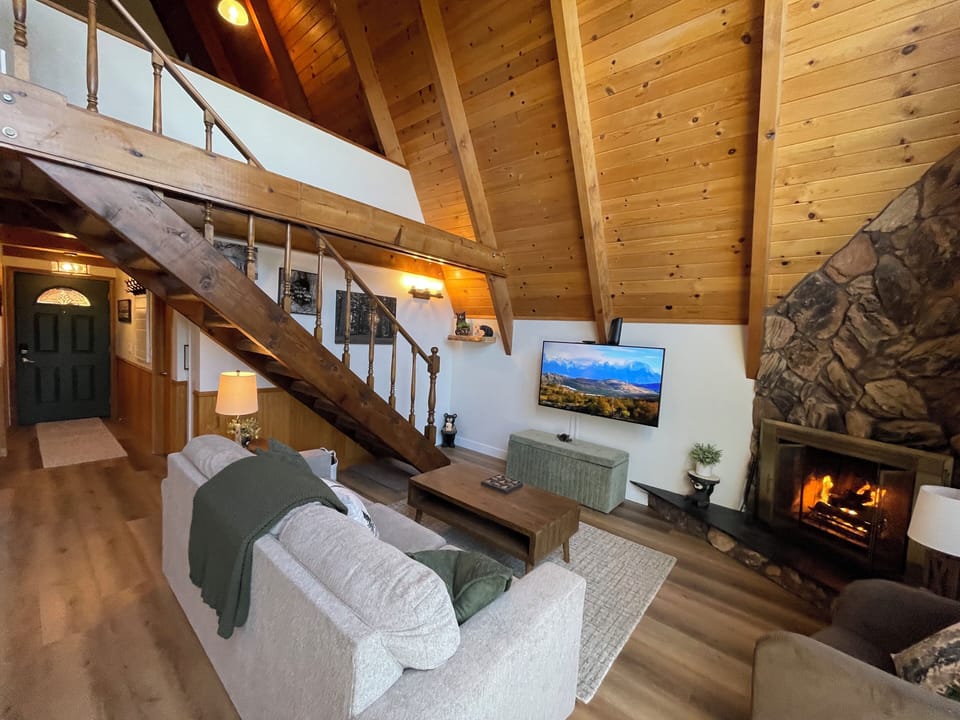 Cabin view from dining area