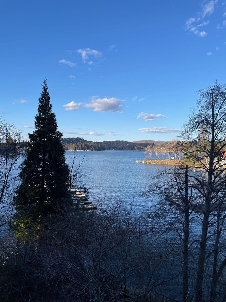View of Lake from Lake Arrowhead resort