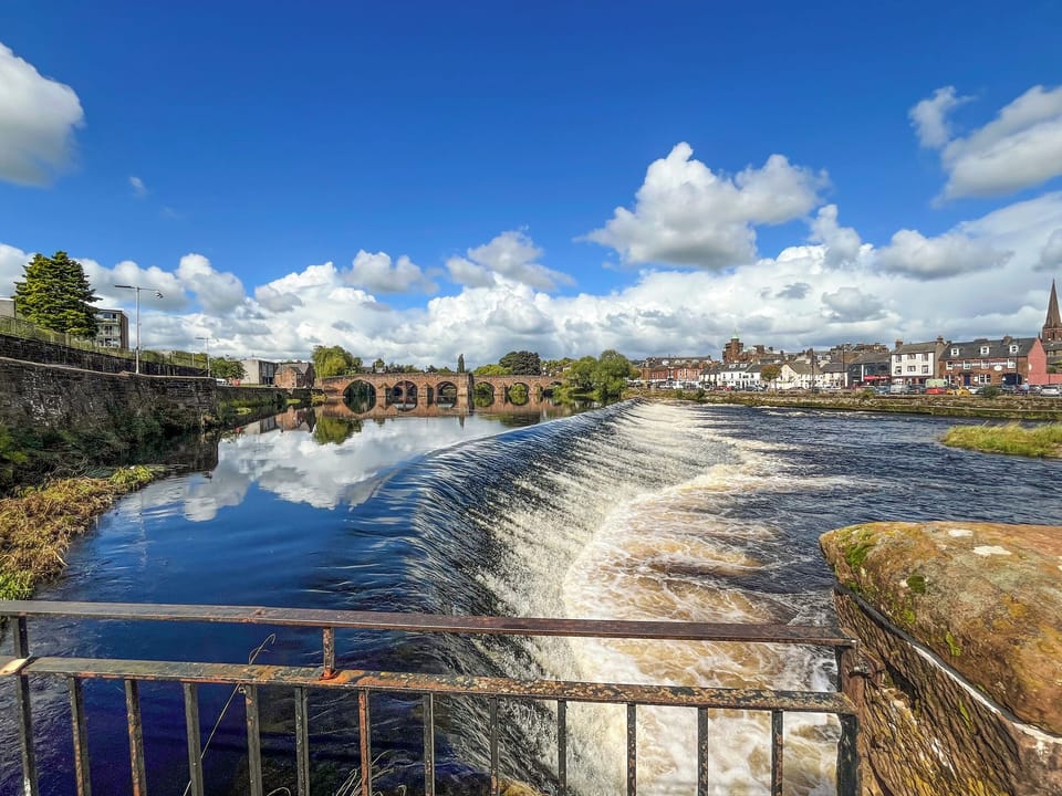 Outdoor area | Fleet Townhouse, Gatehouse of Fleet