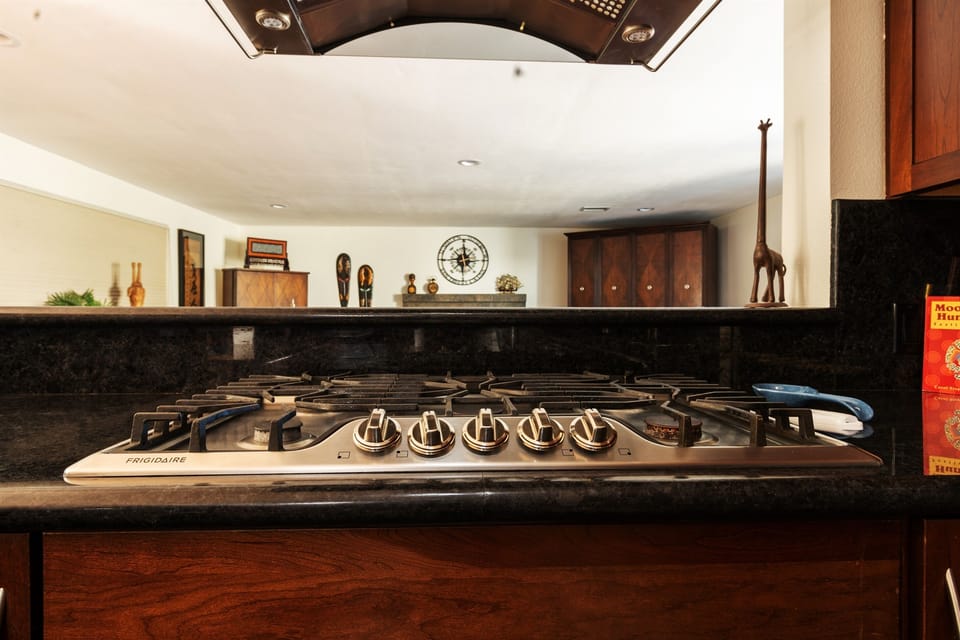 5 burners in our gas Stove