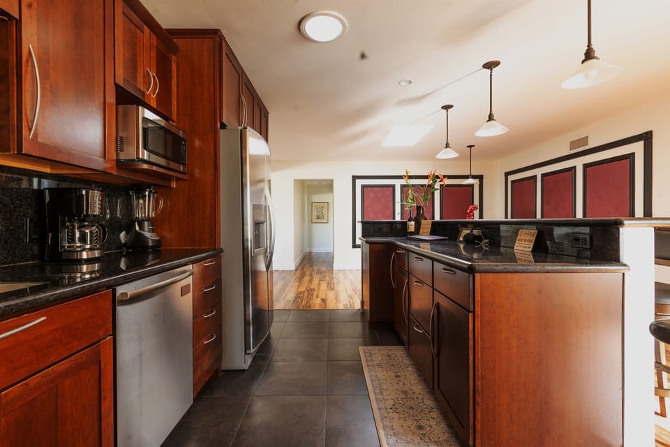 Tons of counter space for meal prep