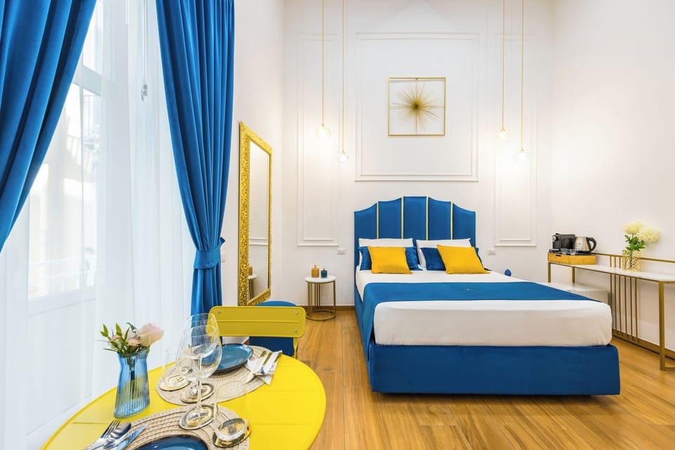 Luxury Room, Balcony, City View | In-room safe, desk, laptop workspace, blackout drapes