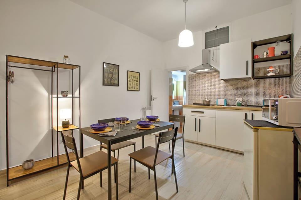 Kitchen and dining area