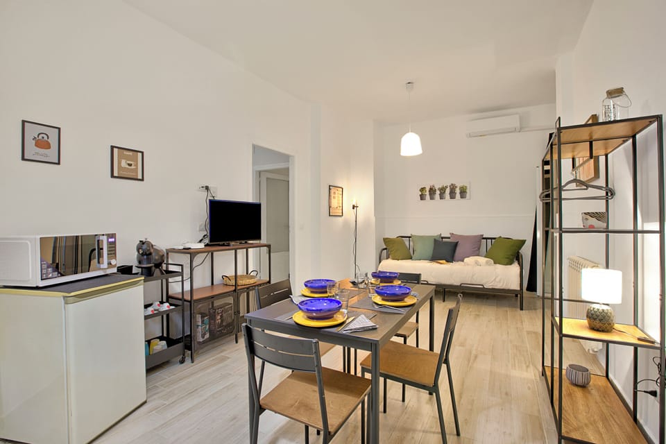 Living and dining room