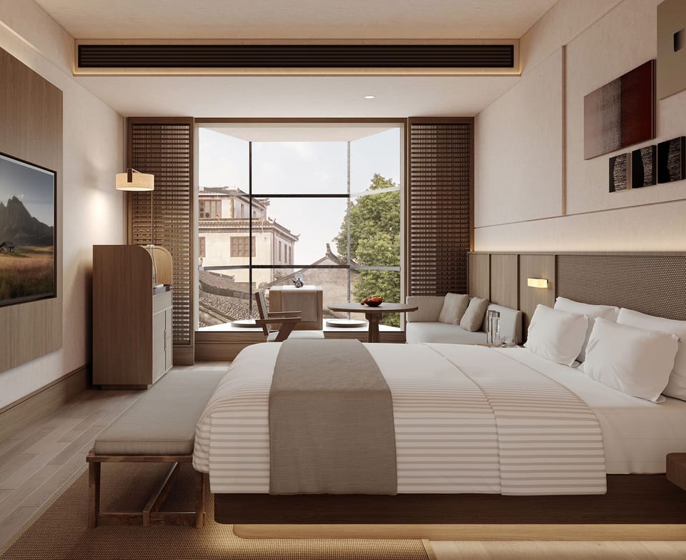 Basic Double Room | Down comforters, minibar (free items), in-room safe, desk