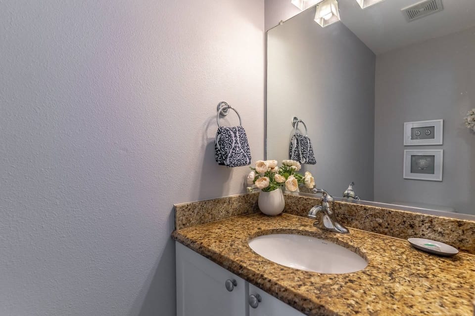 Second Floor shared half bathroom
