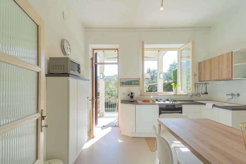 Villa (3 Bedrooms) | Private kitchen | Fridge, microwave, electric kettle, highchair