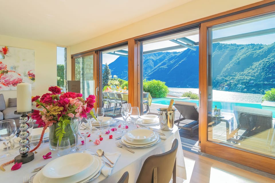 Villa (4 Bedrooms) | Living area | 32-inch flat-screen TV with cable channels