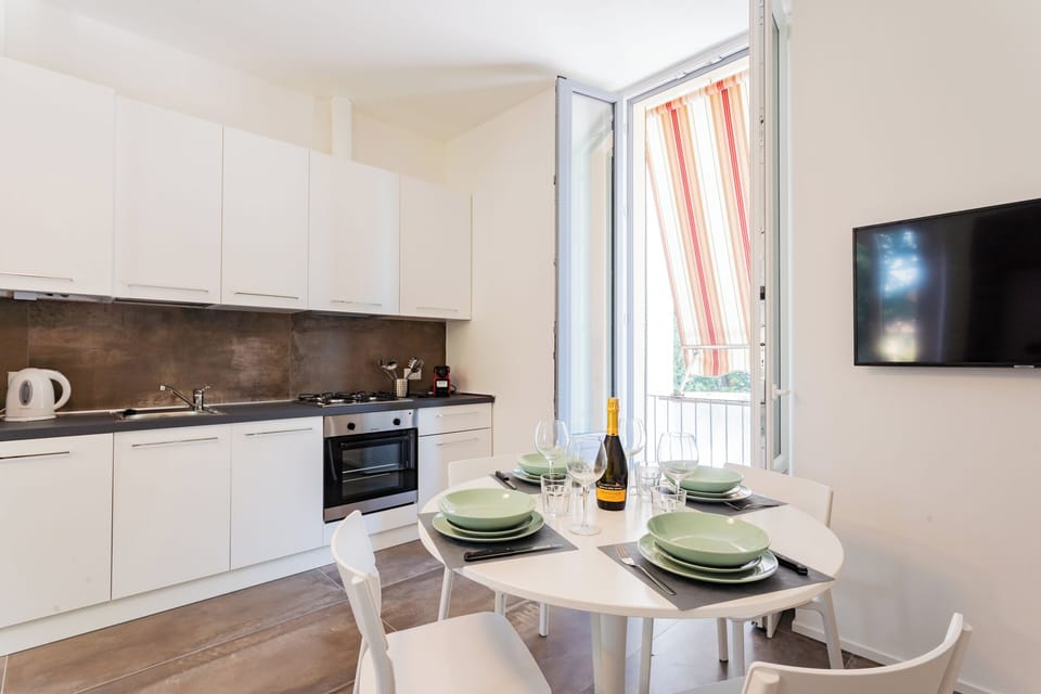 Apartment (1 Bedroom) | Private kitchen | Fridge, oven, stovetop, espresso maker