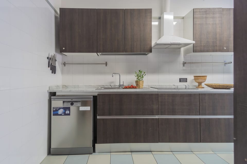 Villa (Multiple Bedrooms) | Private kitchen | Microwave, oven, espresso maker, electric kettle