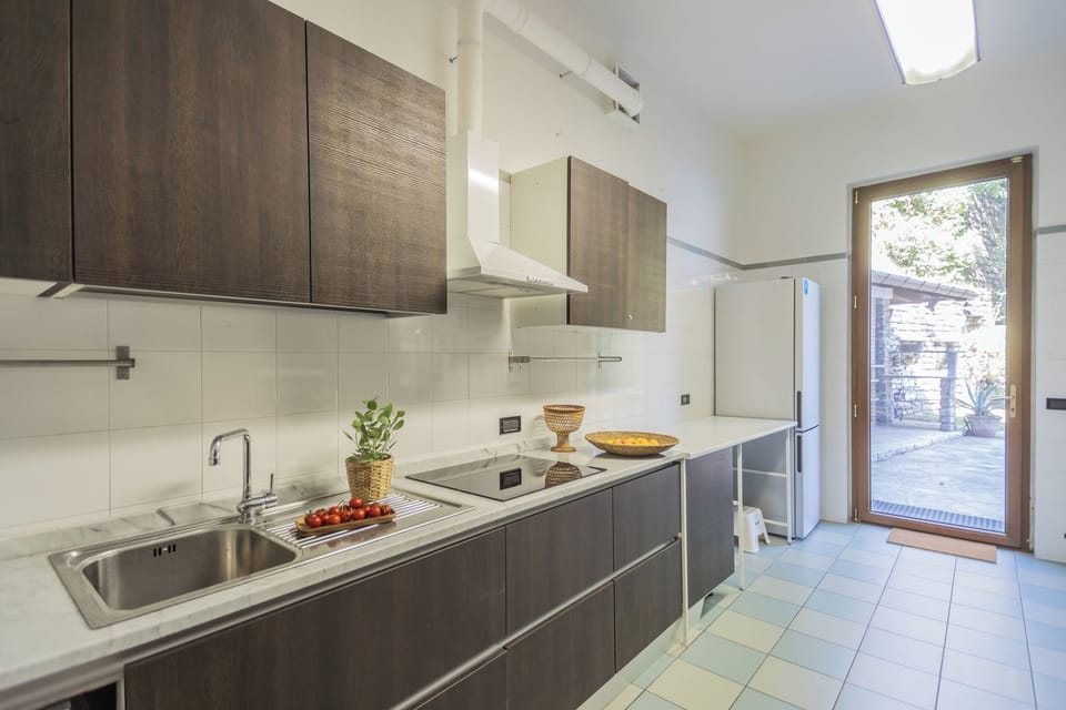Villa (Multiple Bedrooms) | Private kitchen | Microwave, oven, espresso maker, electric kettle