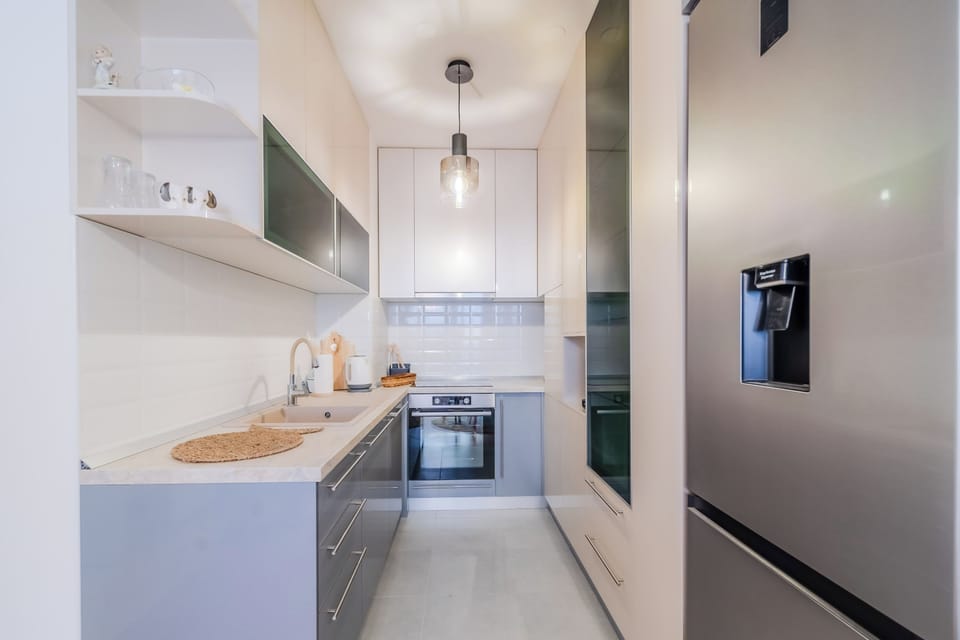 Family Apartment, 1 Bedroom, Microwave (Modern Oasis With Terrace) | Private kitchen