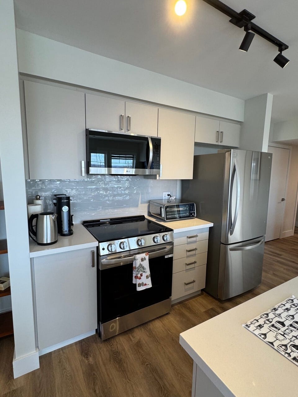 Fully stocked kitchen