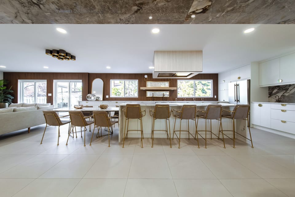 Convenient kitchen for all your cooking needs.