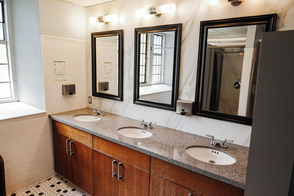 Shared bathroom
