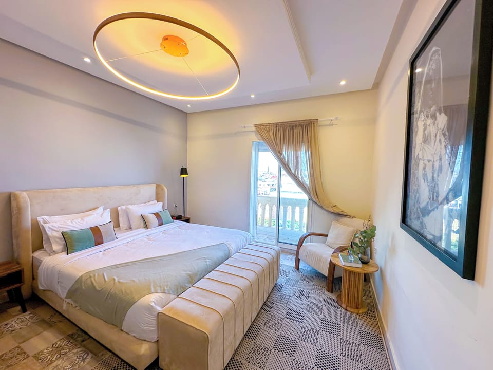 Luxury Apartment, City View | 2 bedrooms, iron/ironing board, free WiFi
