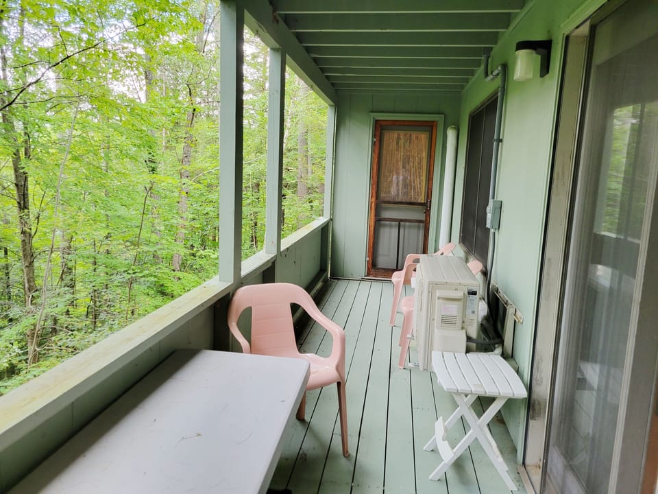 Deck from master to living area