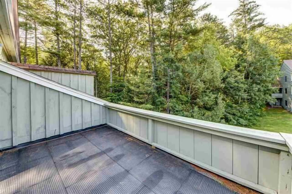 View from Upper level deck off of the sleeping loft