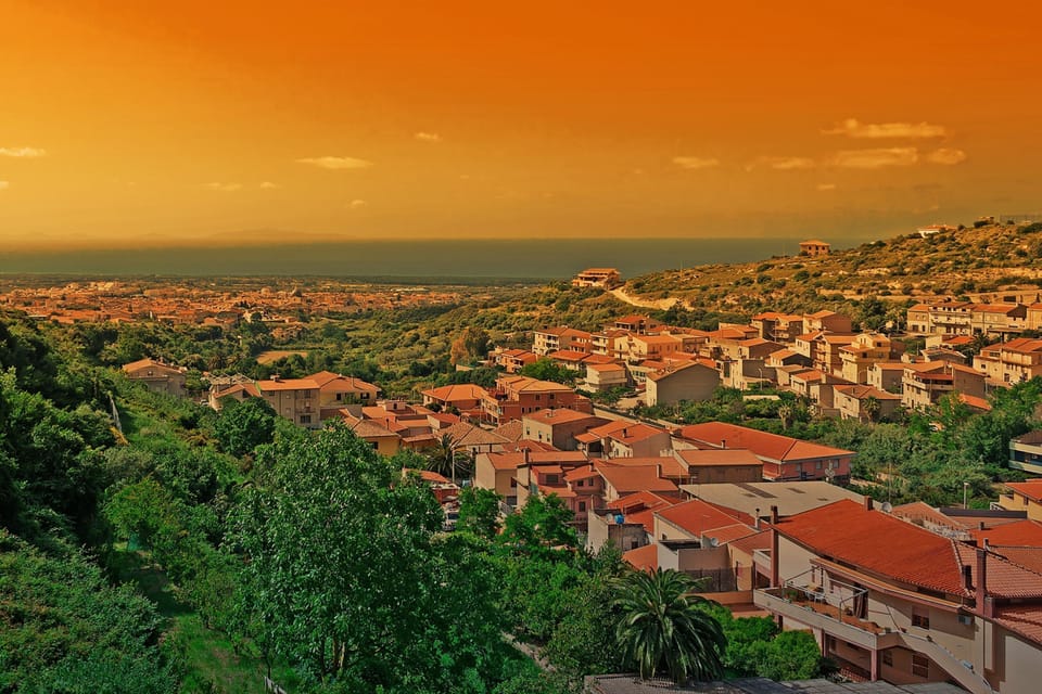 Sennori at sunset