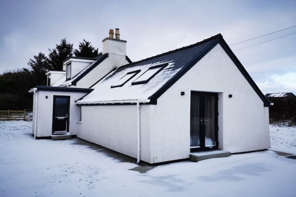 Beautiful in winter and so warm inside