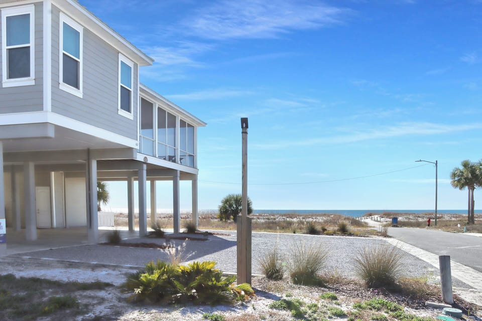Parking Area in Front of Windchimes