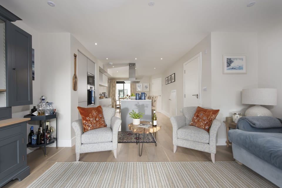 Seating for all guests - Harlyn Folly