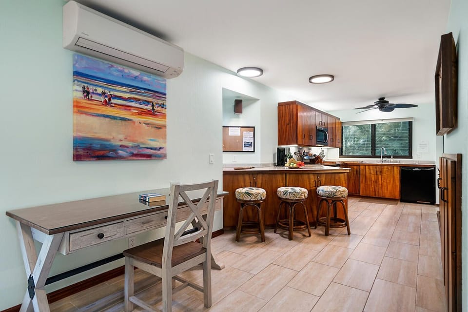 Work Area and Kitchen Dining