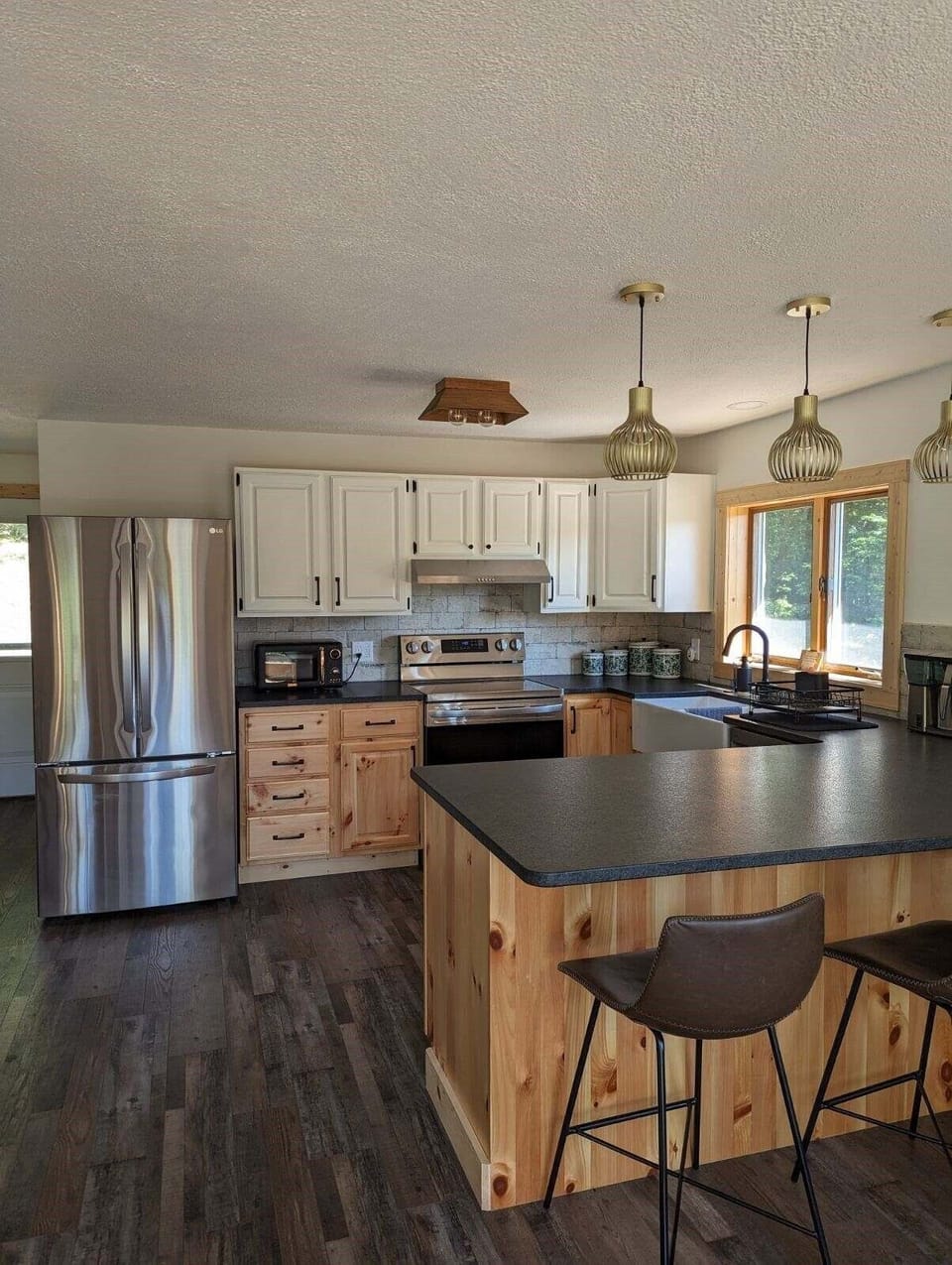 The kitchen...