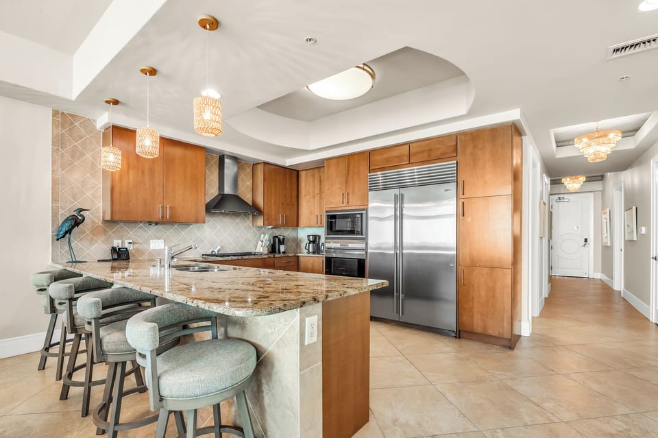 Kitchen seating bar top