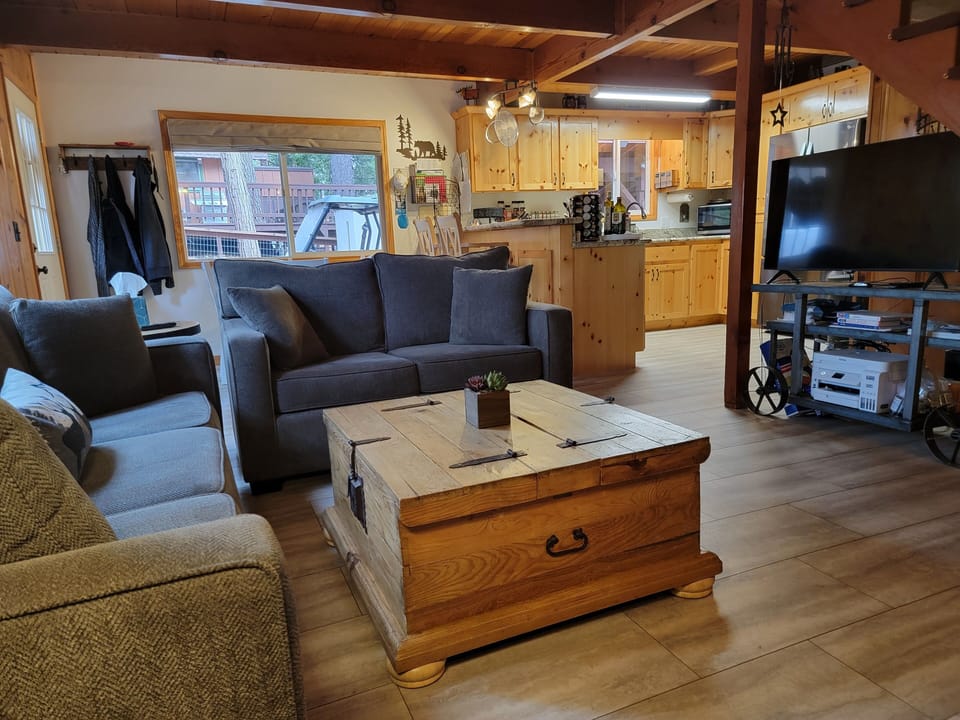 View of Kitchen From Living Room