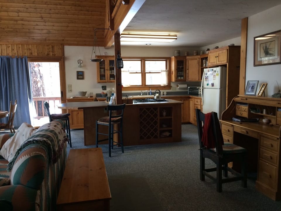 Great room, view from entry door.