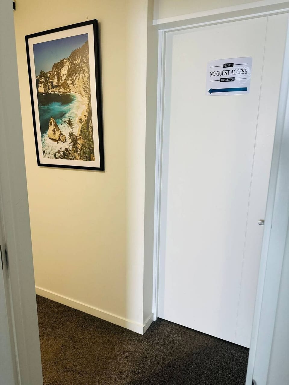 Access to rooms.