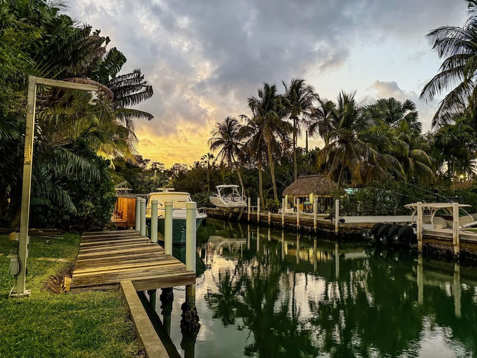 Our waterfront at sunset still takes our breath away.