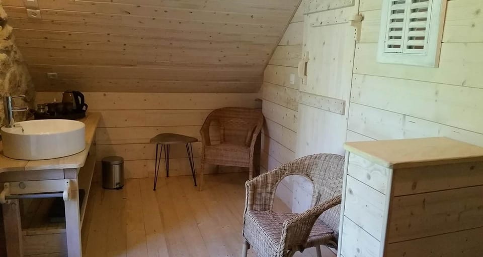 Chambre nature - salon
