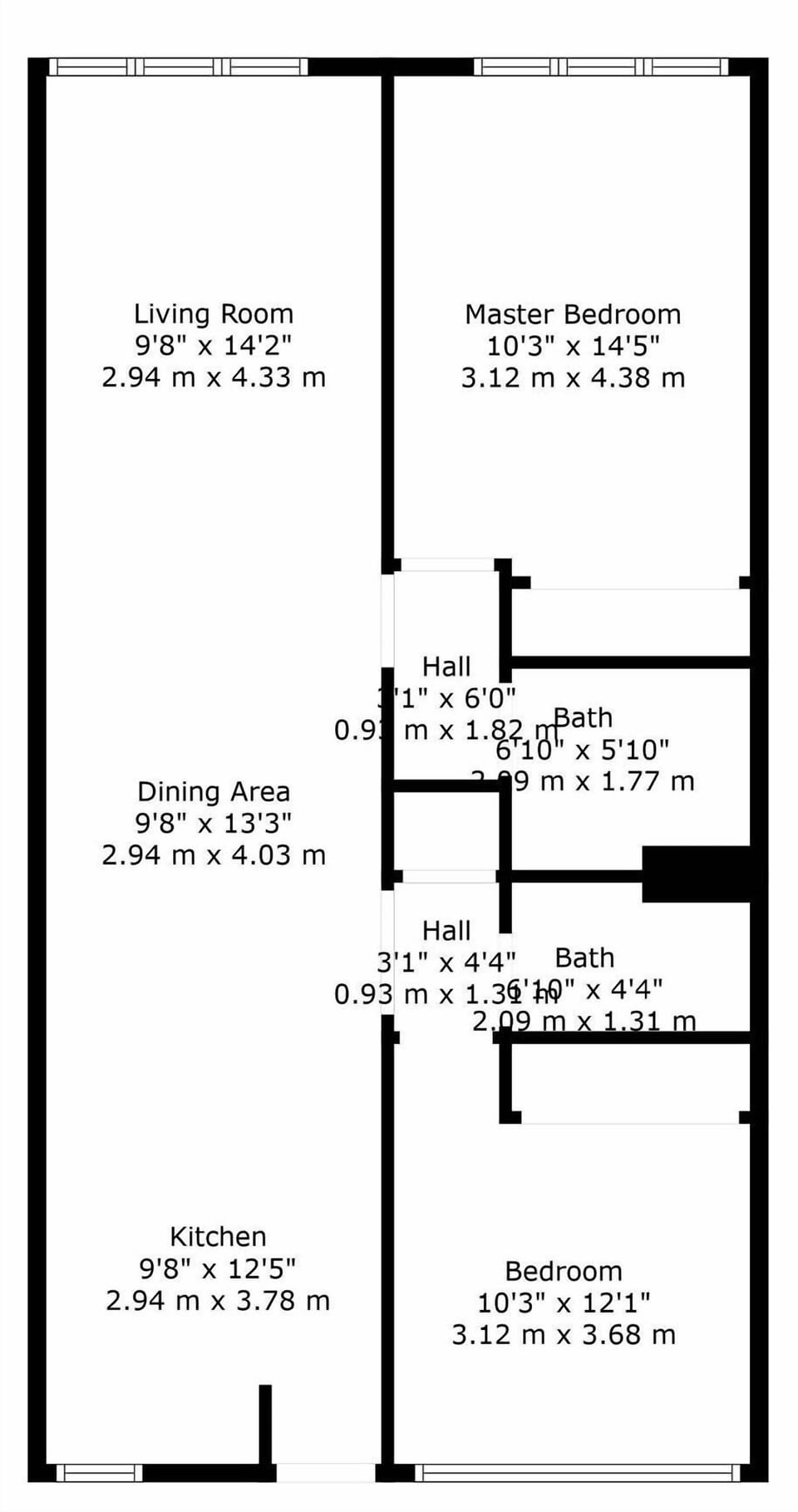 Apartment (2 Bedrooms) | Property amenity