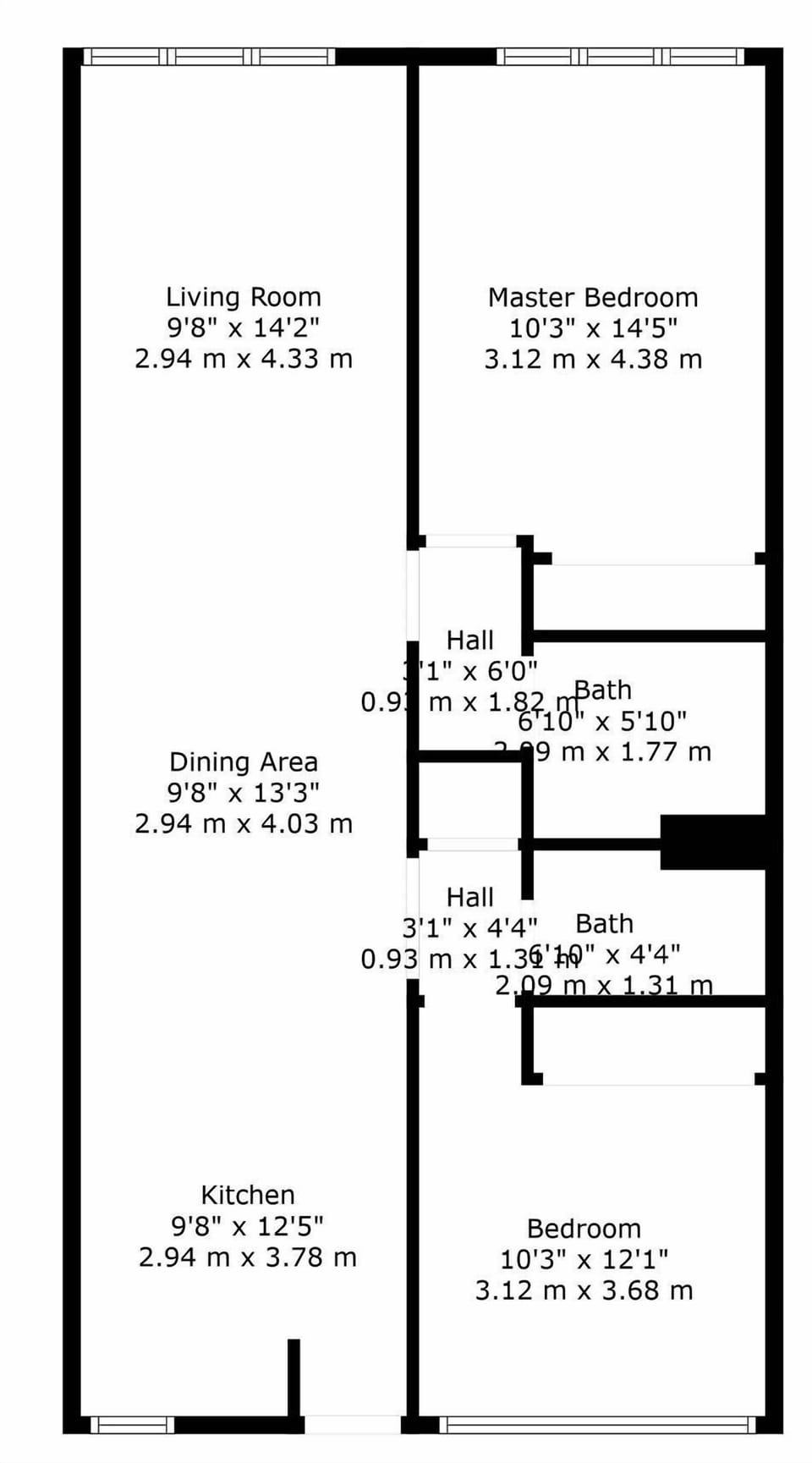 Apartment (2 Bedrooms) | Property amenity