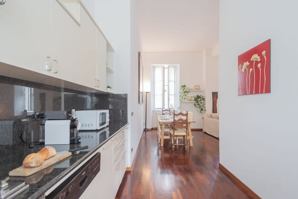 Apartment (1 Bedroom) | Private kitchen | Microwave, oven, stovetop, dishwasher