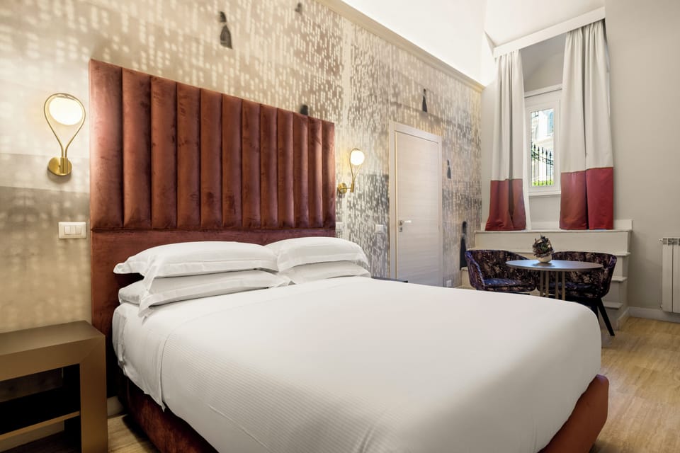 Deluxe Double Room, City View | In-room safe, desk, laptop workspace, blackout drapes